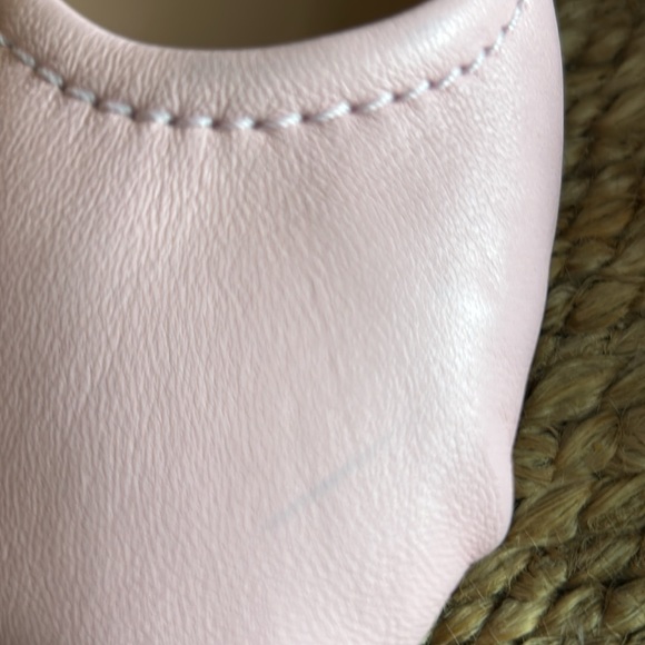 Ballerina Moschino flats with slight/minor defects.  Never worn. - Picture 2 of 6